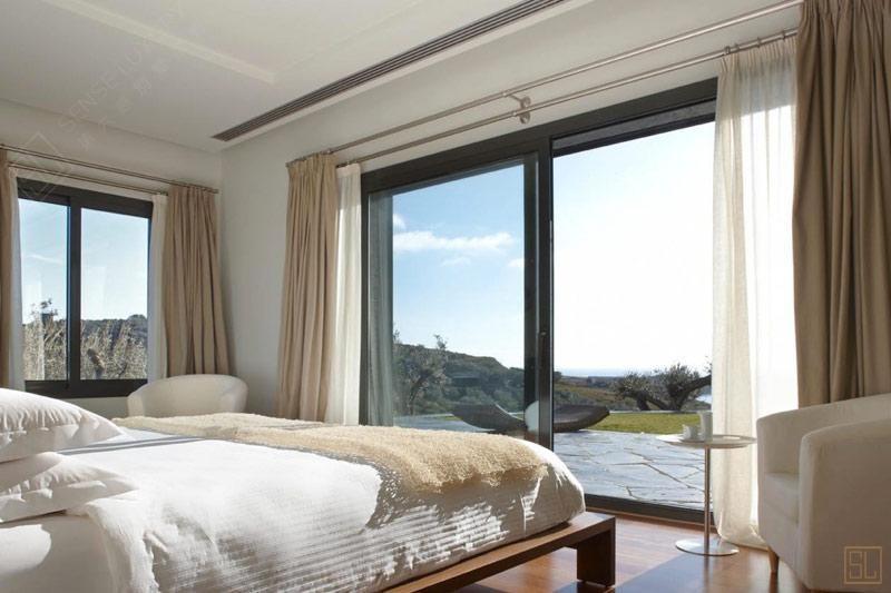 西班牙布拉瓦海岸赛斯威特斯别墅卧室风景