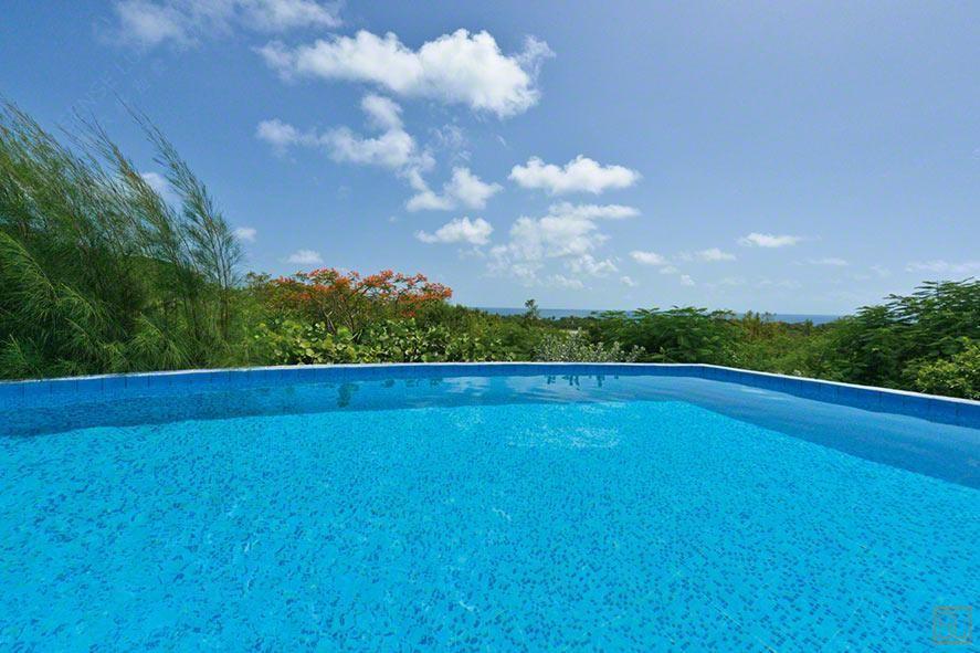 加勒比圣马丁岛普罗旺斯别墅泳池