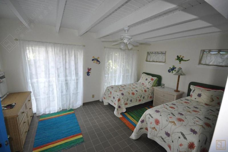 加勒比海圣克鲁斯岛蜻蜓别墅标准卧室