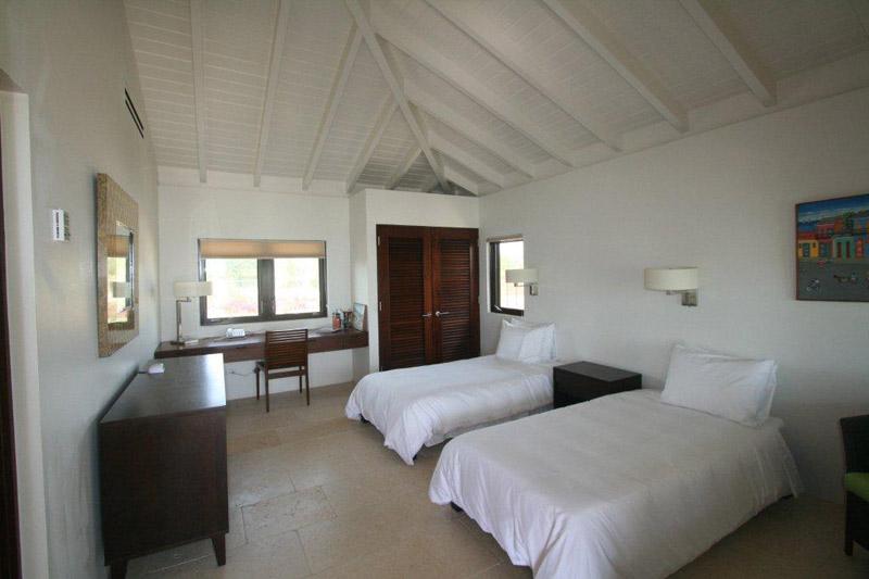 加勒比安圭拉海鸥别墅卧室