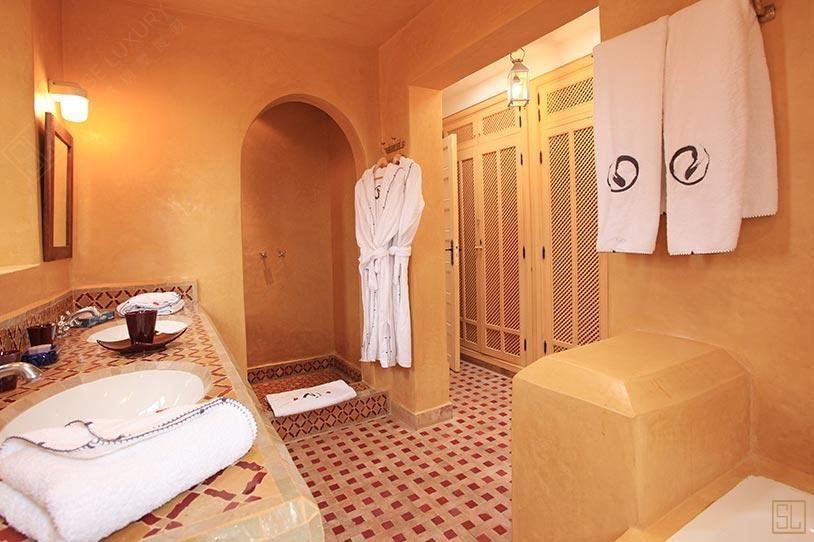 摩洛哥马拉喀什塞卡亚别墅浴室