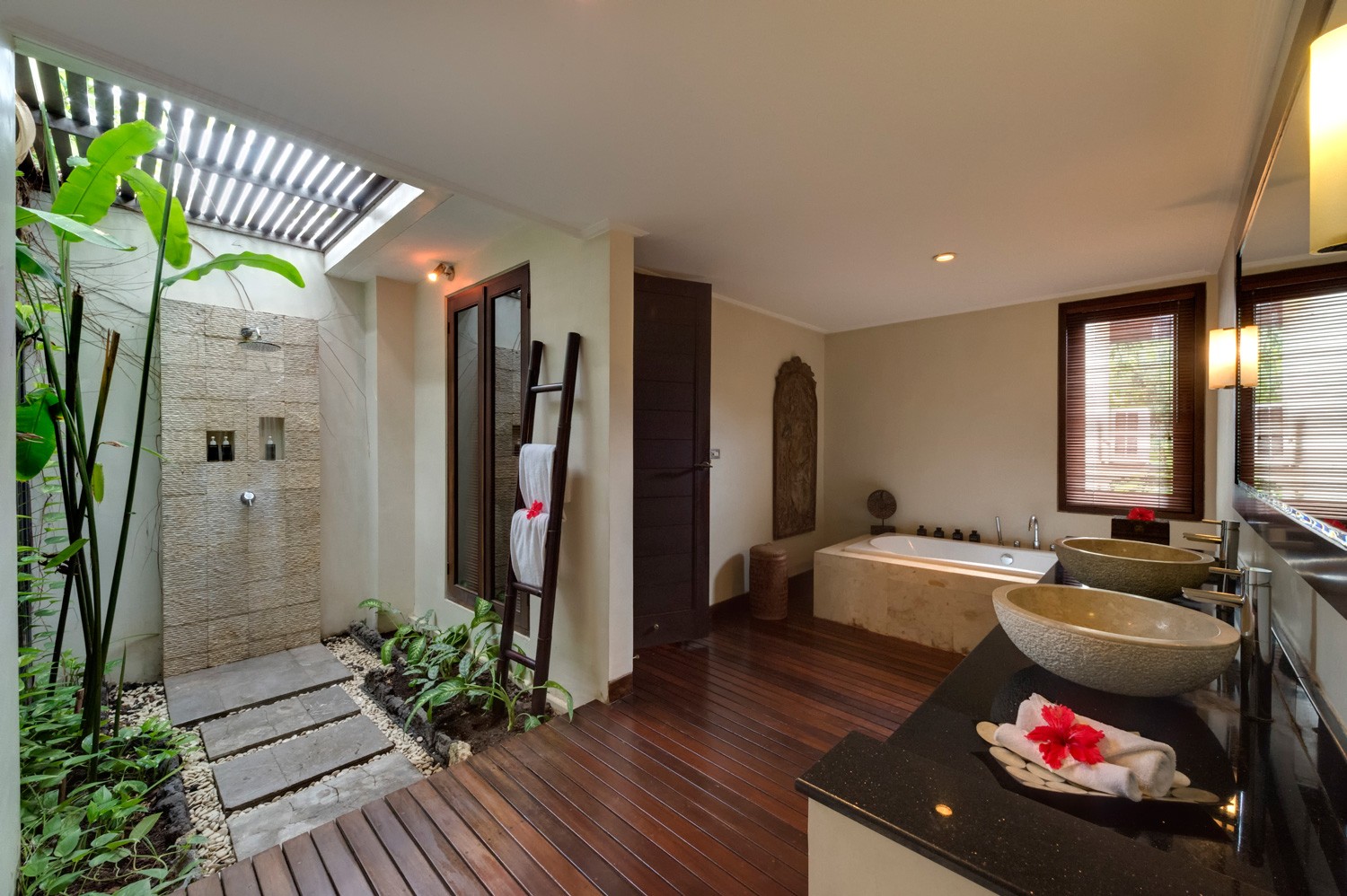 印尼巴厘岛卡丽玛雅1号别墅浴室