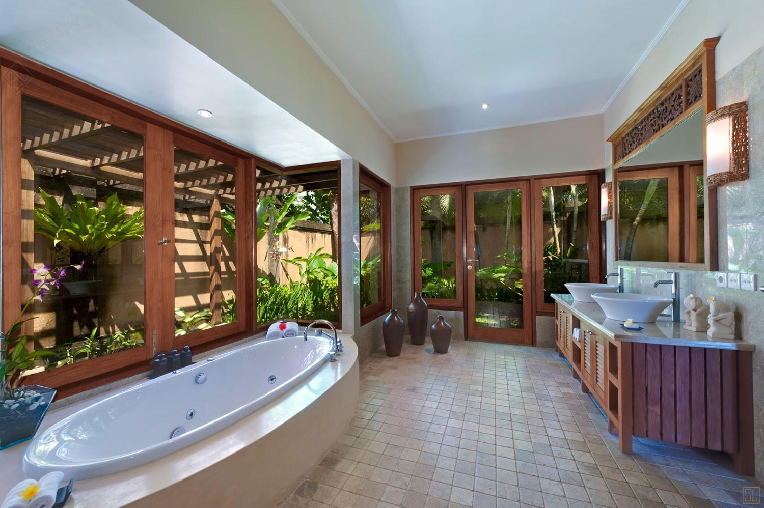 印尼巴厘岛阿斯马拉别墅浴室