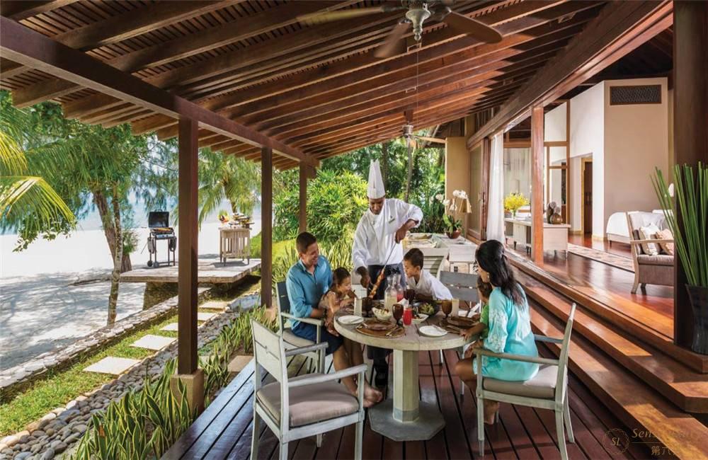 马来西亚达泰湾兰卡威四季度假村酒店用餐区