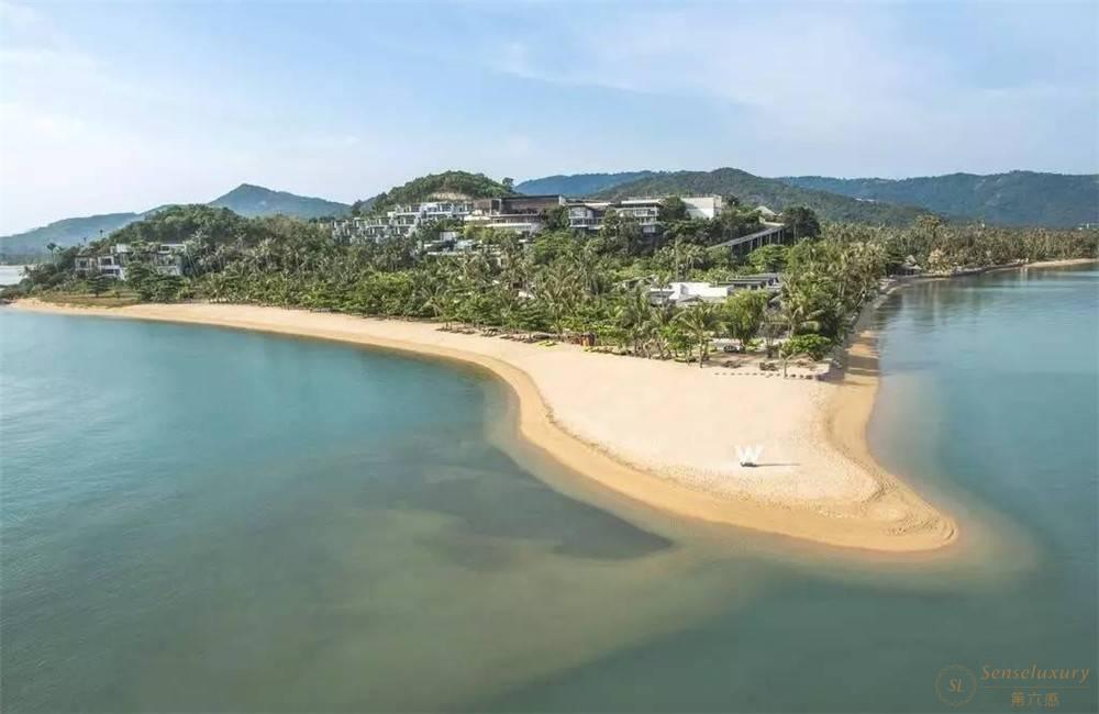 泰国苏梅岛W度假酒店海滩景观
