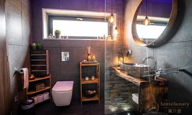 全景玻璃小屋——浴室