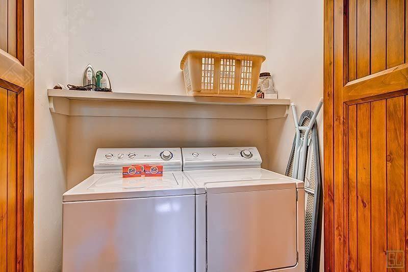 美国科罗拉多州雪云峡谷别墅5号洗衣机