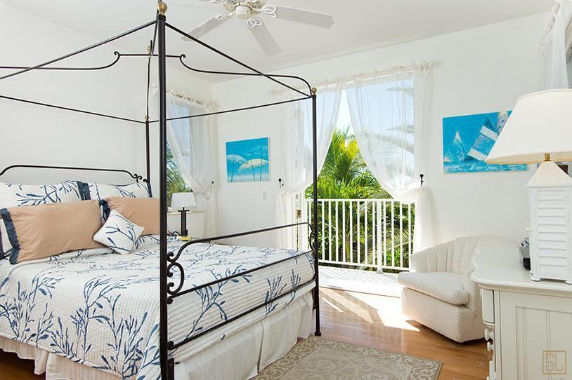 加勒比特克斯和凯科斯群岛制高点别墅卧室