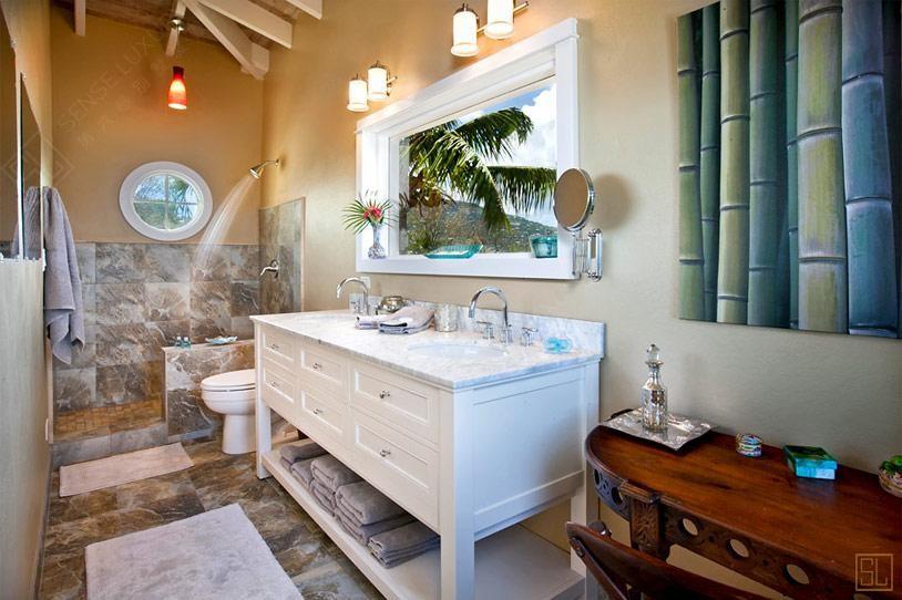 加勒比圣托马斯岛阳光之处浴室
