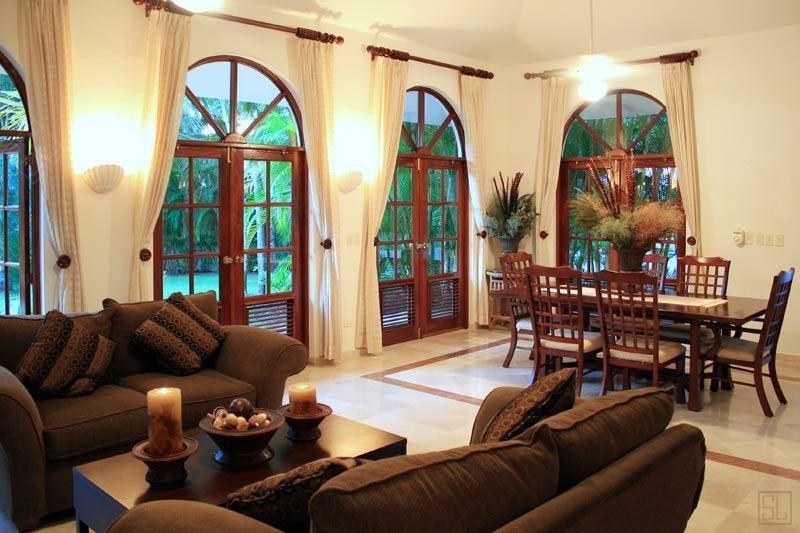 加勒比多米尼加共和国大洋洲别墅客厅