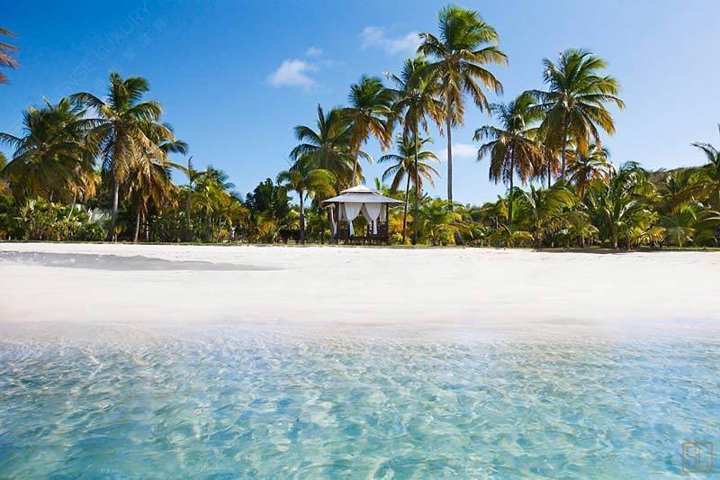 加勒比格林纳达岛卡利维尼岛屿别墅沙滩