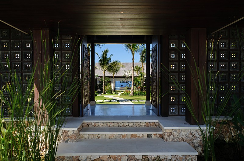 印尼巴厘岛嘉玛塔别墅入口