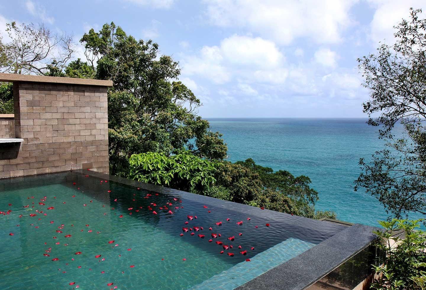 泰国普吉岛帕丽莎海景泳池套房无边泳池