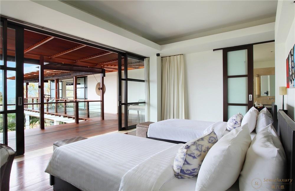 印尼巴厘岛沙漠玫瑰别墅标准卧室