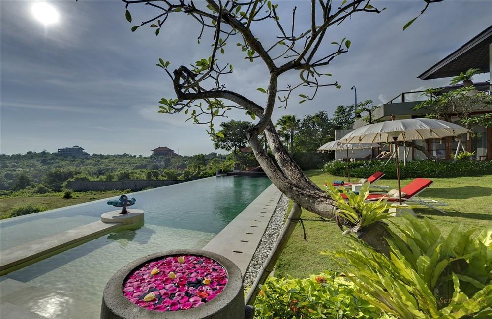 印尼巴厘岛爱子别墅独立泳池