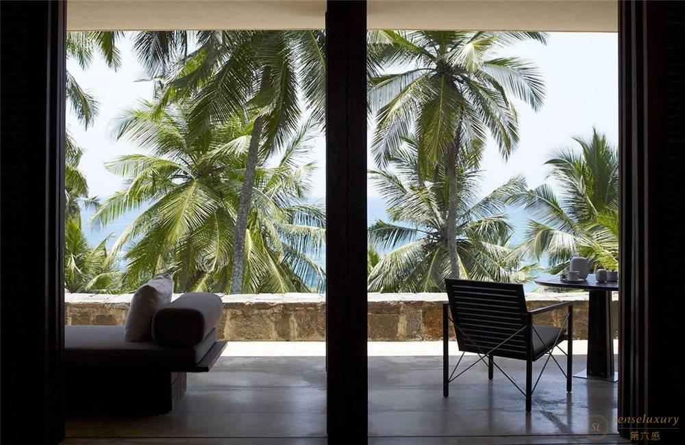 斯里兰卡坦加勒安缦维拉套房风景