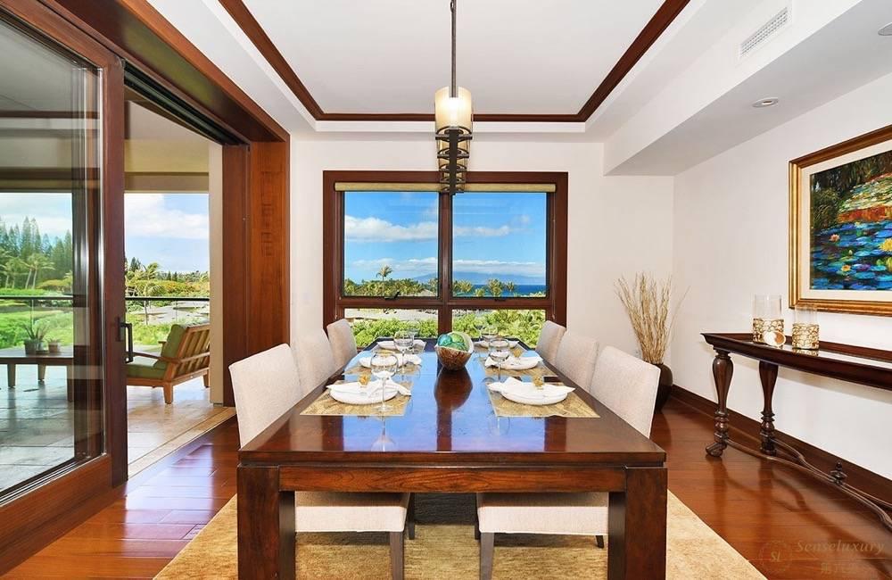茂宜岛(毛伊岛)卡帕鲁亚伊利玛公寓餐桌
