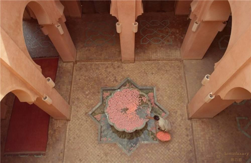 摩洛哥马拉喀什安缦 杰纳酒店户大厅
