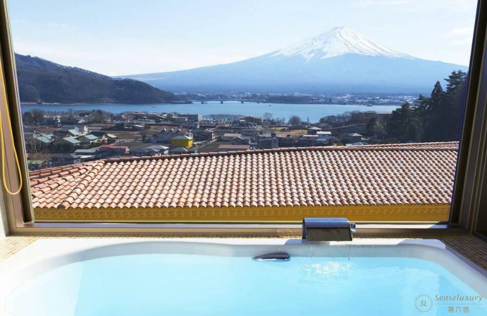 日本富士山La Vista富士河口湖盥洗区