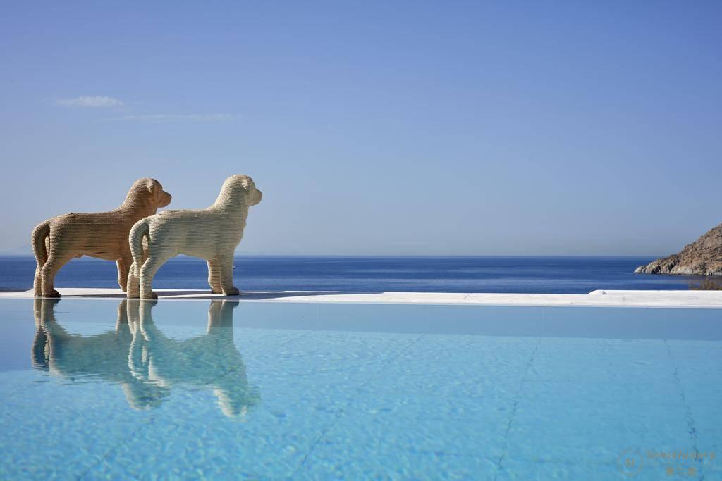 米克诺斯皇家水疗度假酒店——私人泳池